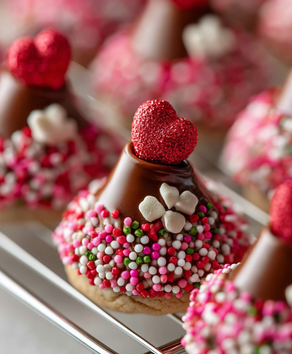 Valentines Day Kiss Cookies