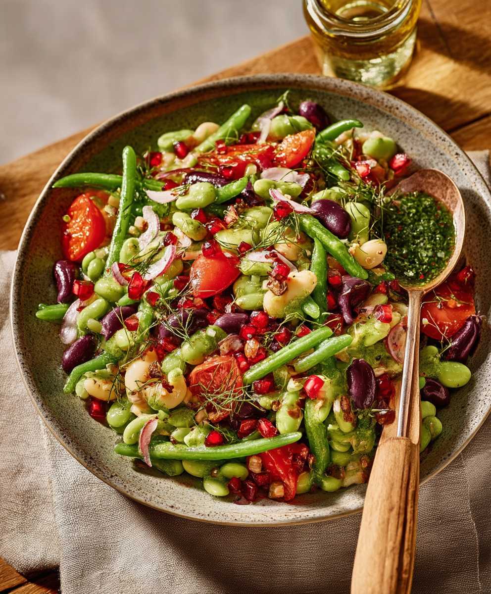 Healthy bean salad