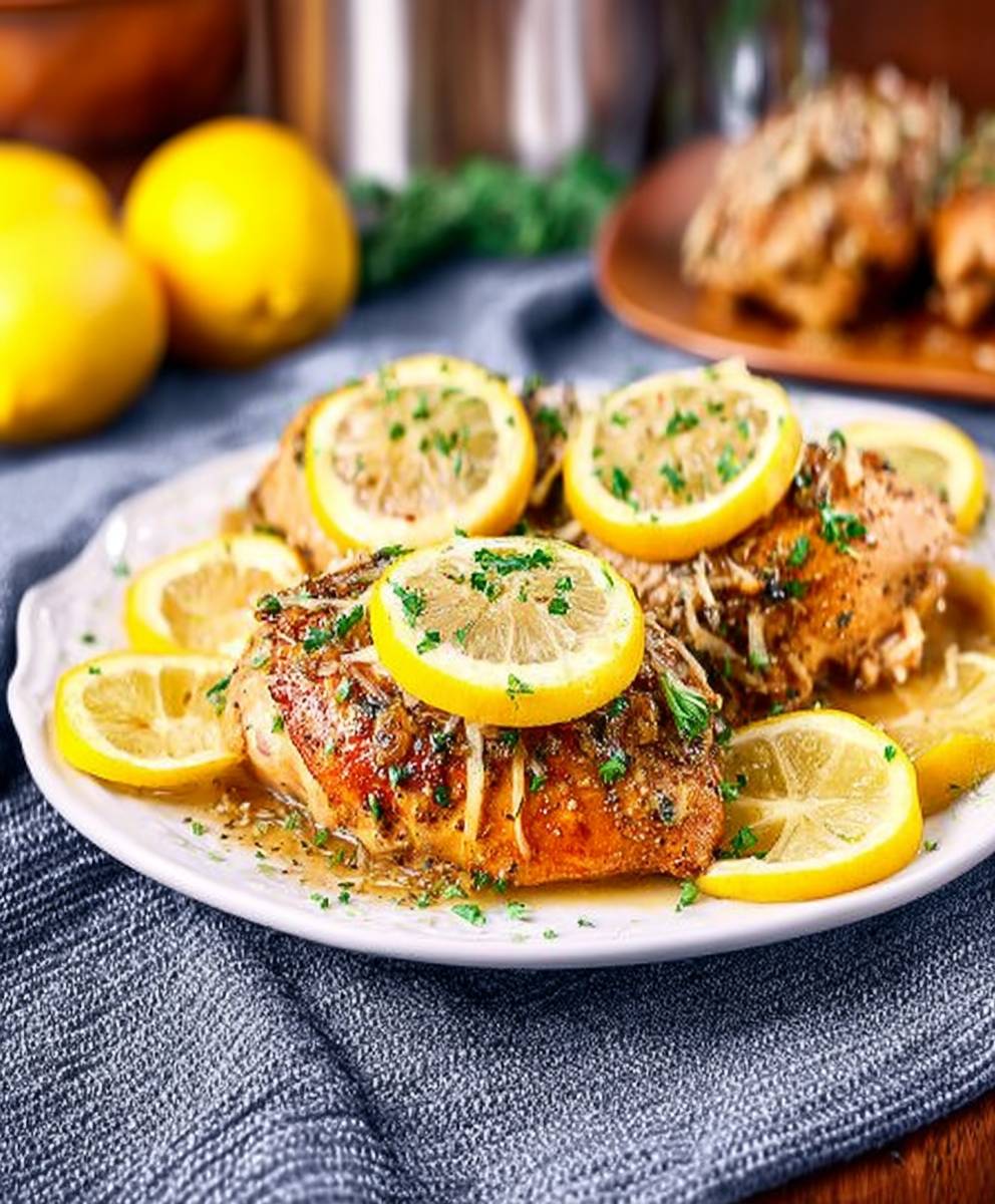 Lemon chicken instant pot