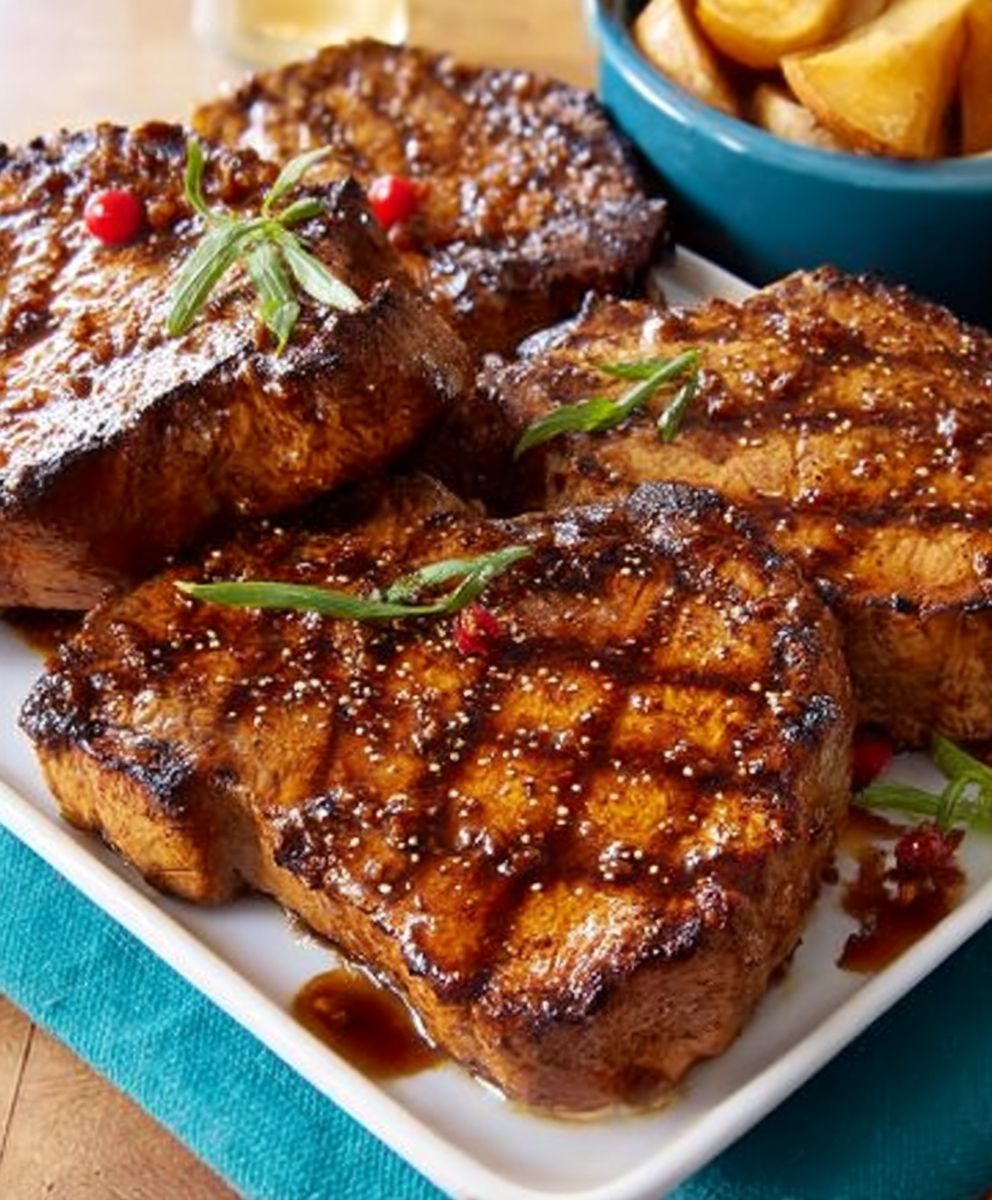 Glazed Pork Chops