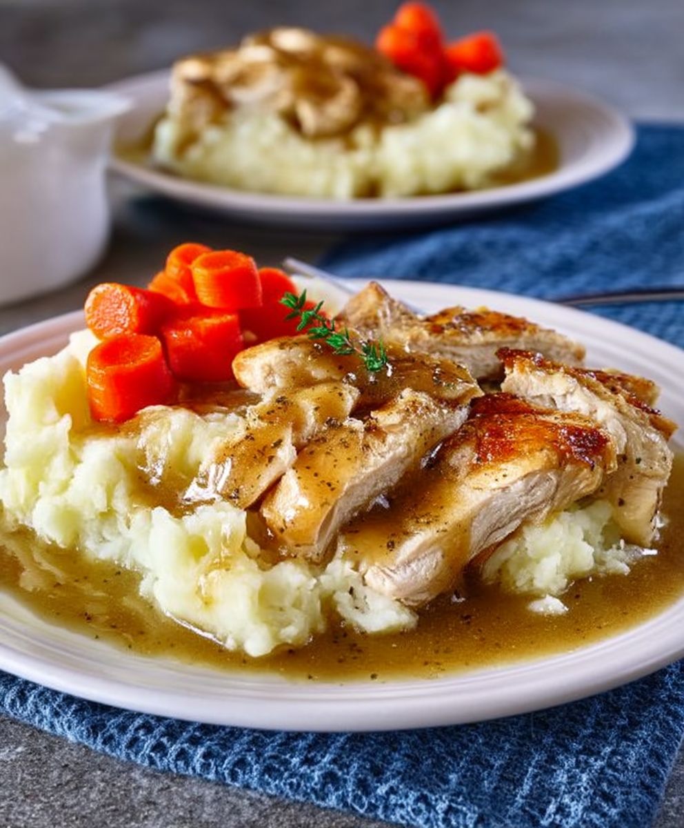 Chicken and gravy crock pot