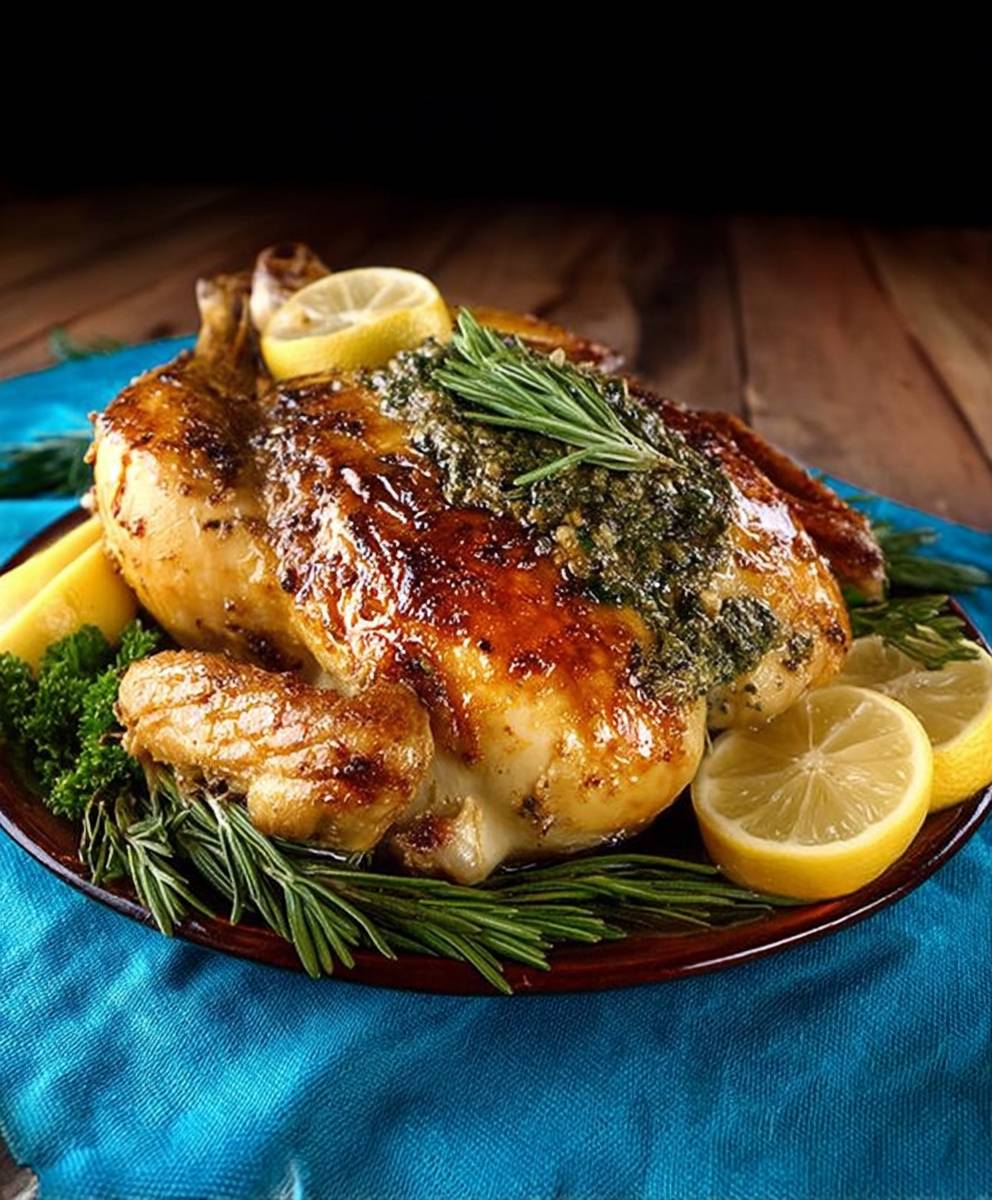 Lemon Herb Roasted Chicken