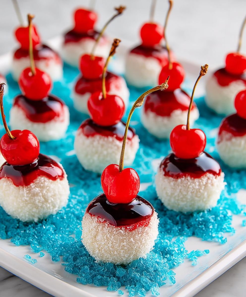 Boozy Cherry Bombs