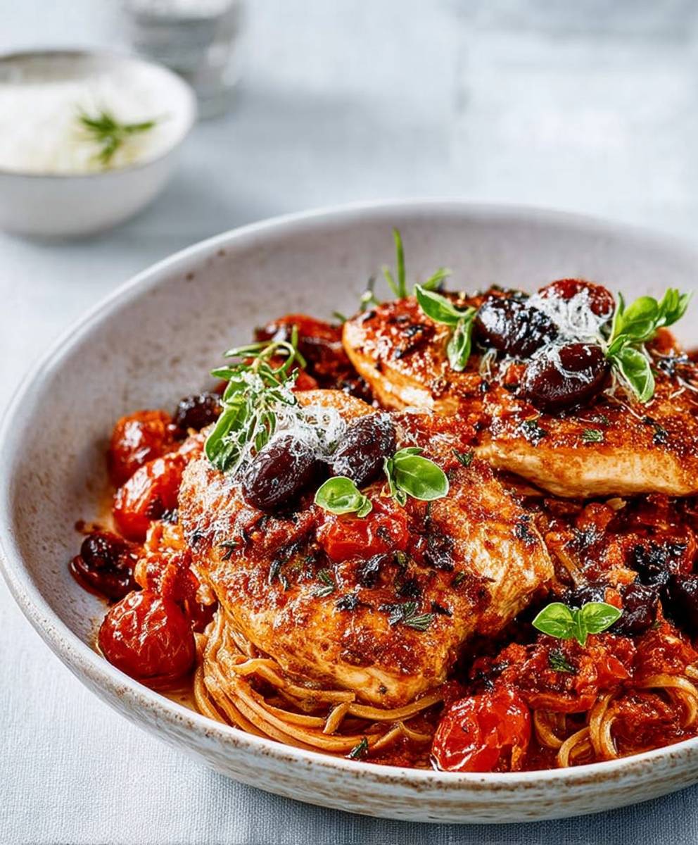 Chicken arrabiata