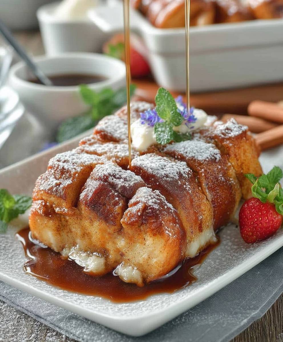 Hasselback French Toast