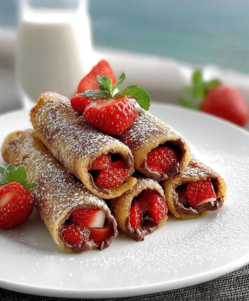 Strawberry Nutella French Toast