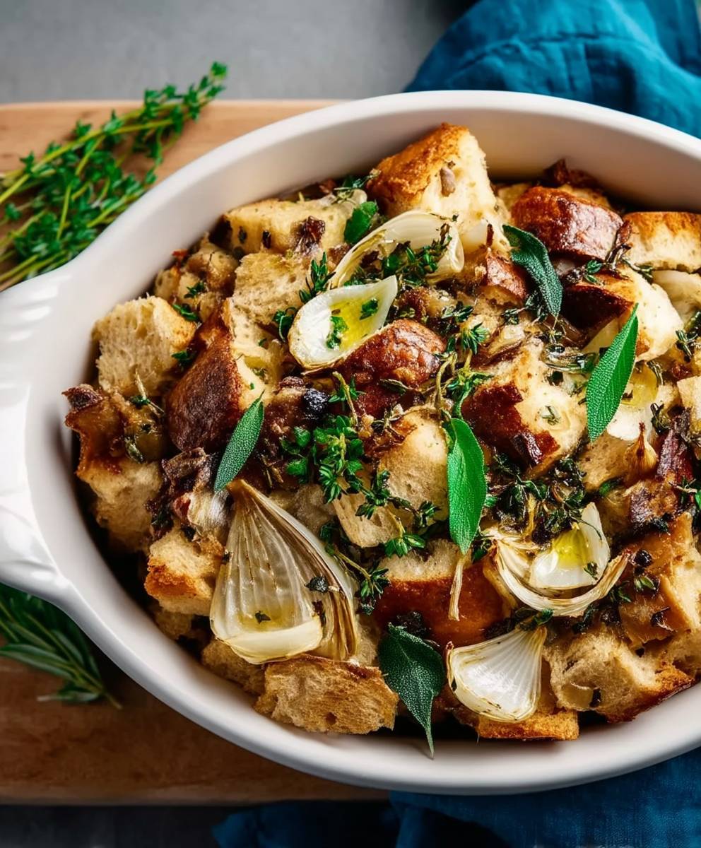 Crock Pot Stuffing