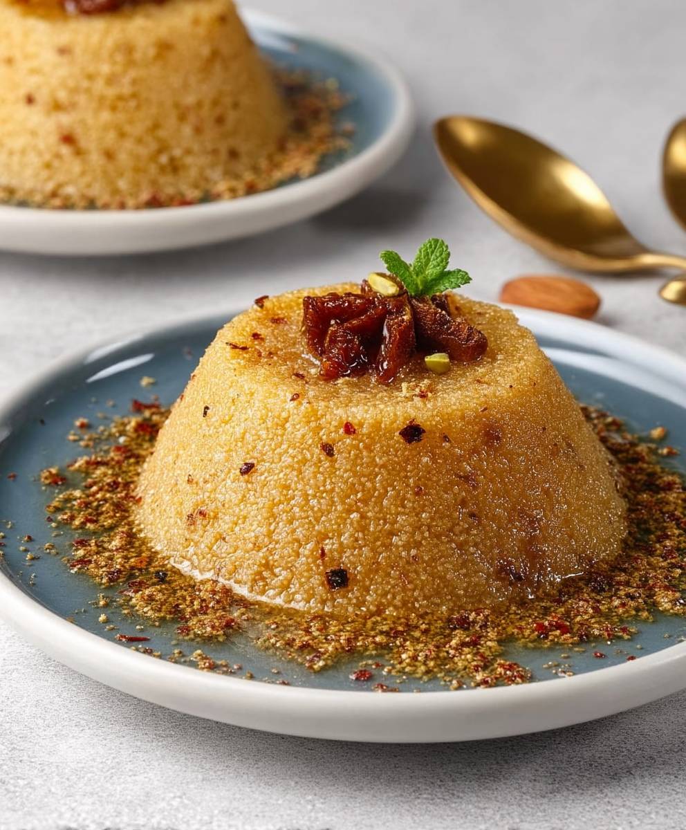 Semolina Halva Turkish