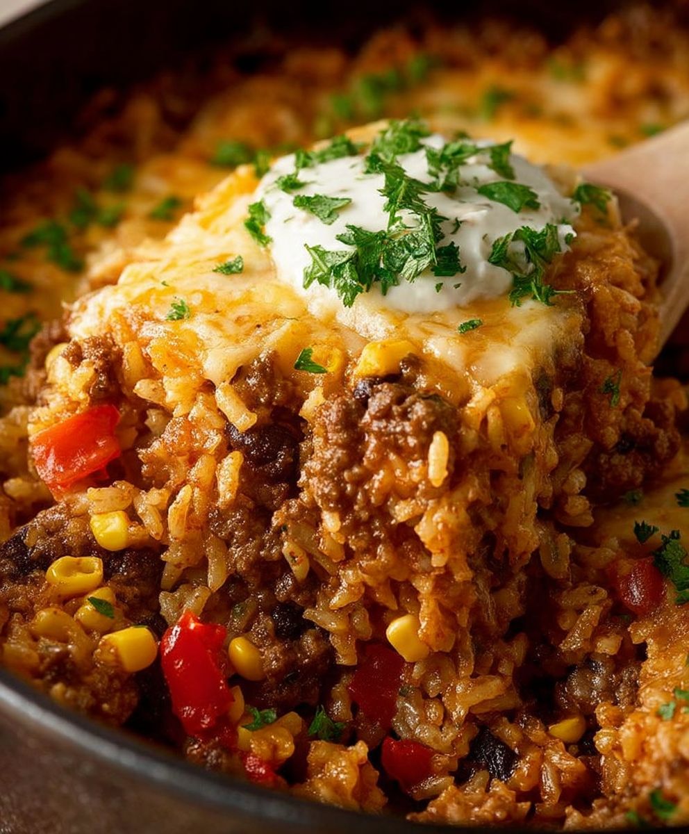 Mexican Ground Beef Casserole