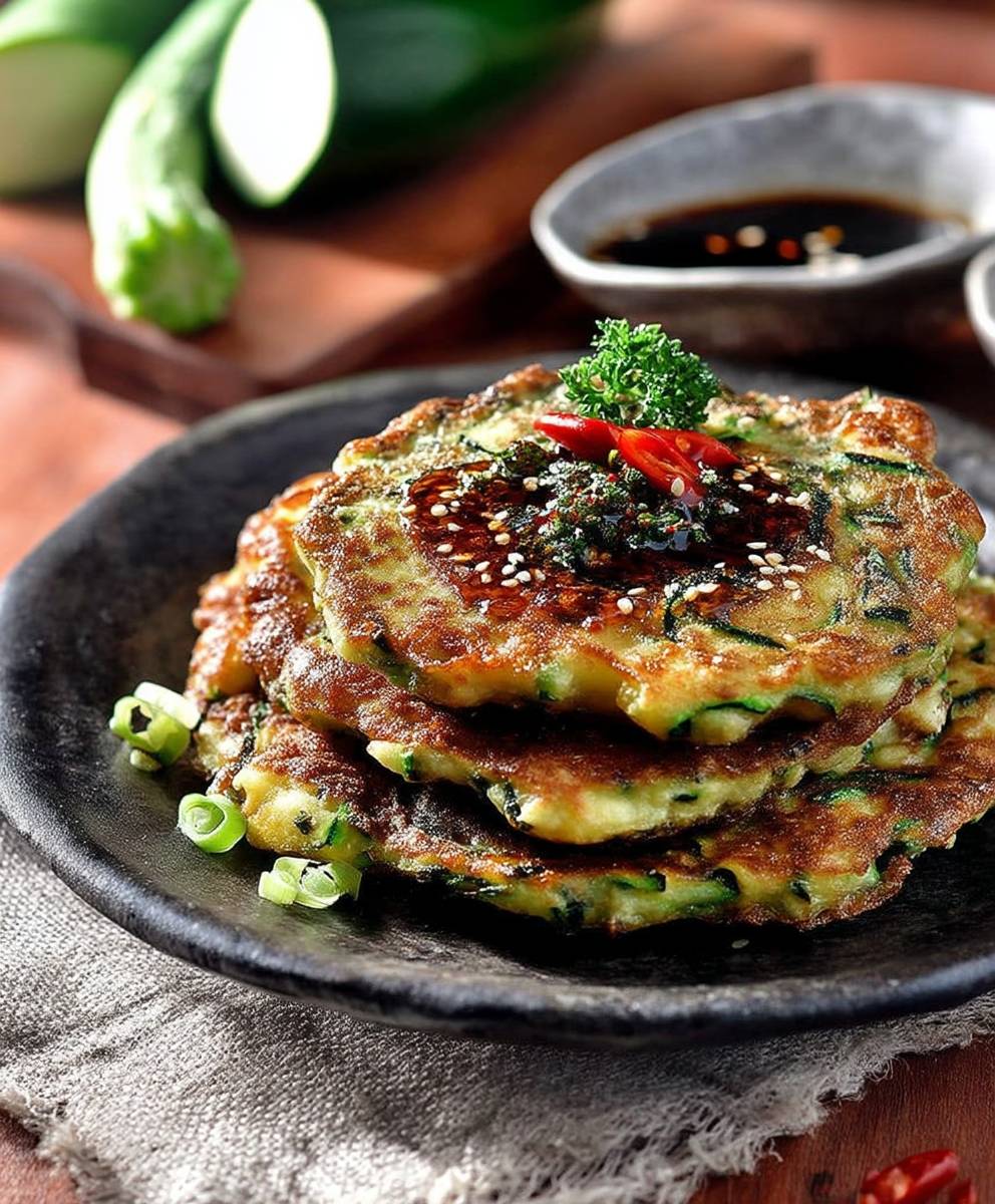 Chinese Zucchini Pancakes