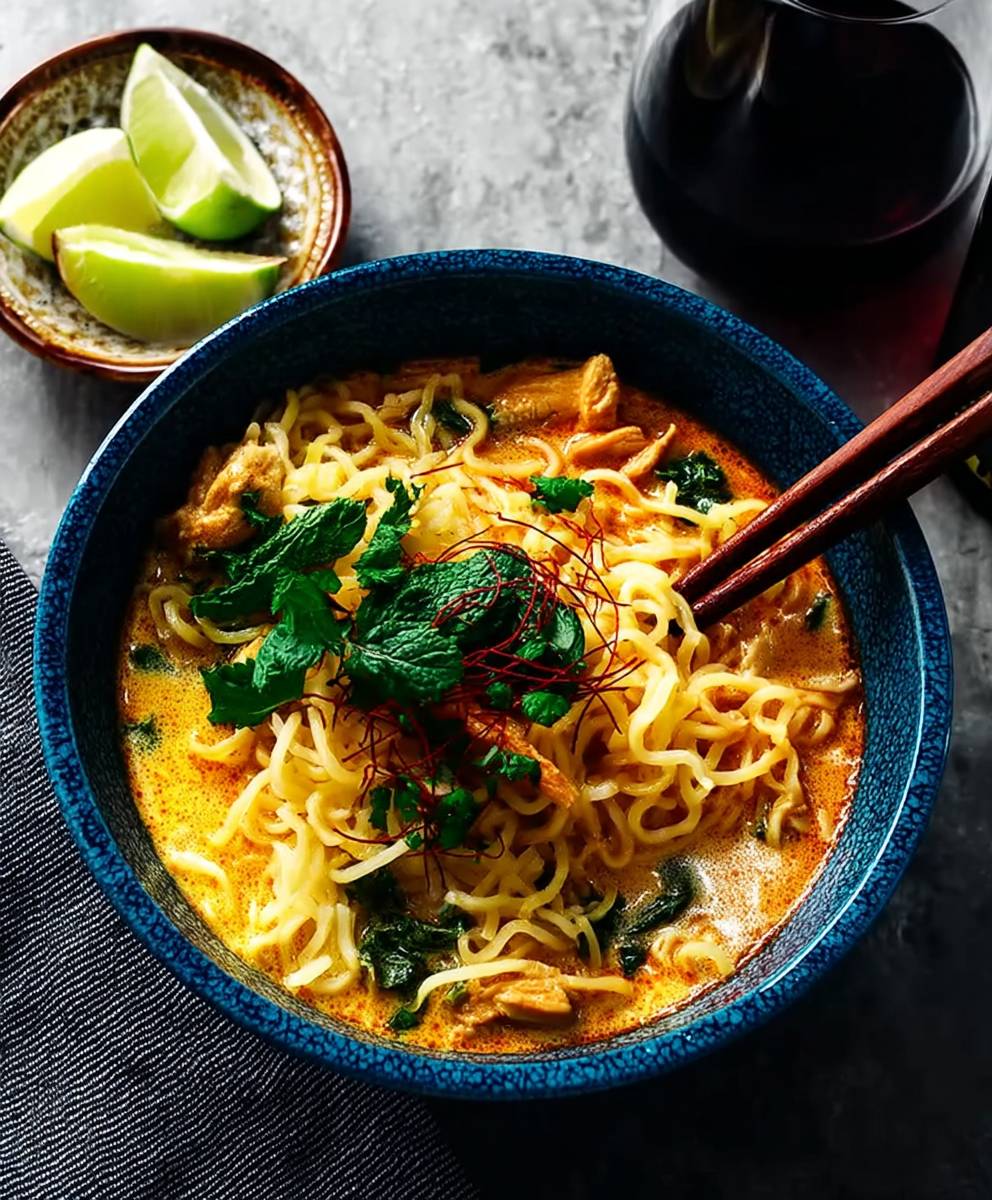Thai coconut curry chicken