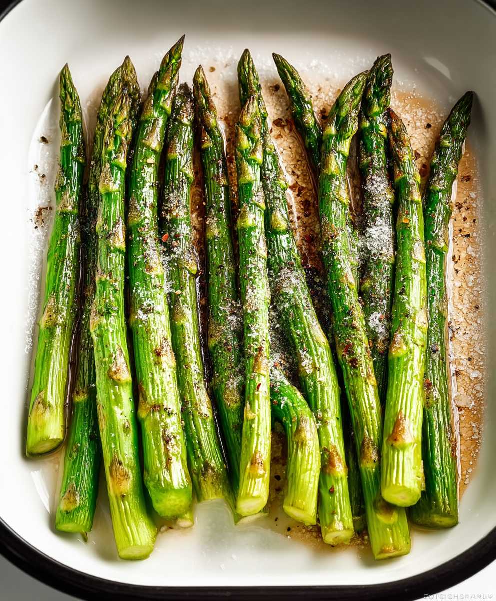 Air Fryer Roasted Asparagus