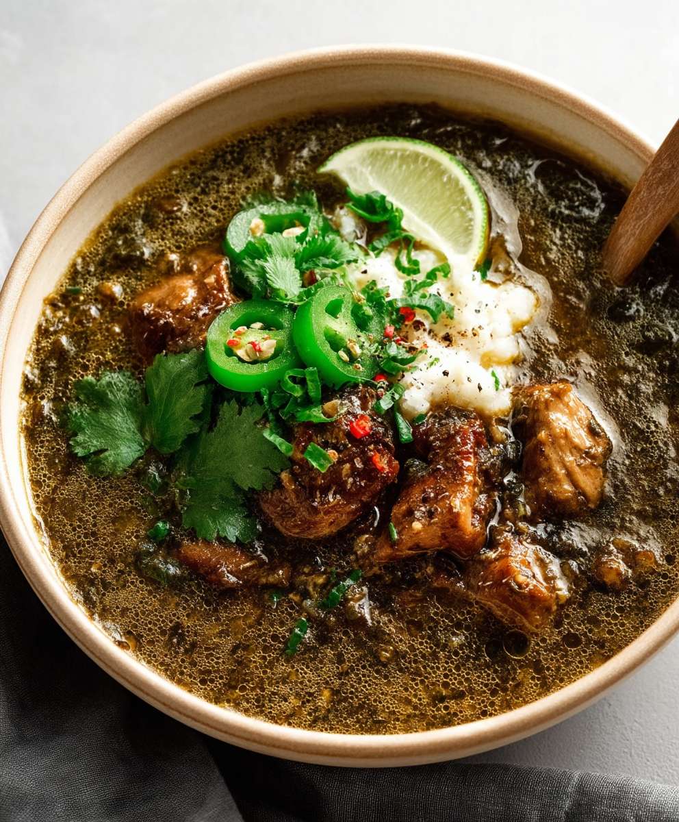Pork Shoulder Chile Verde