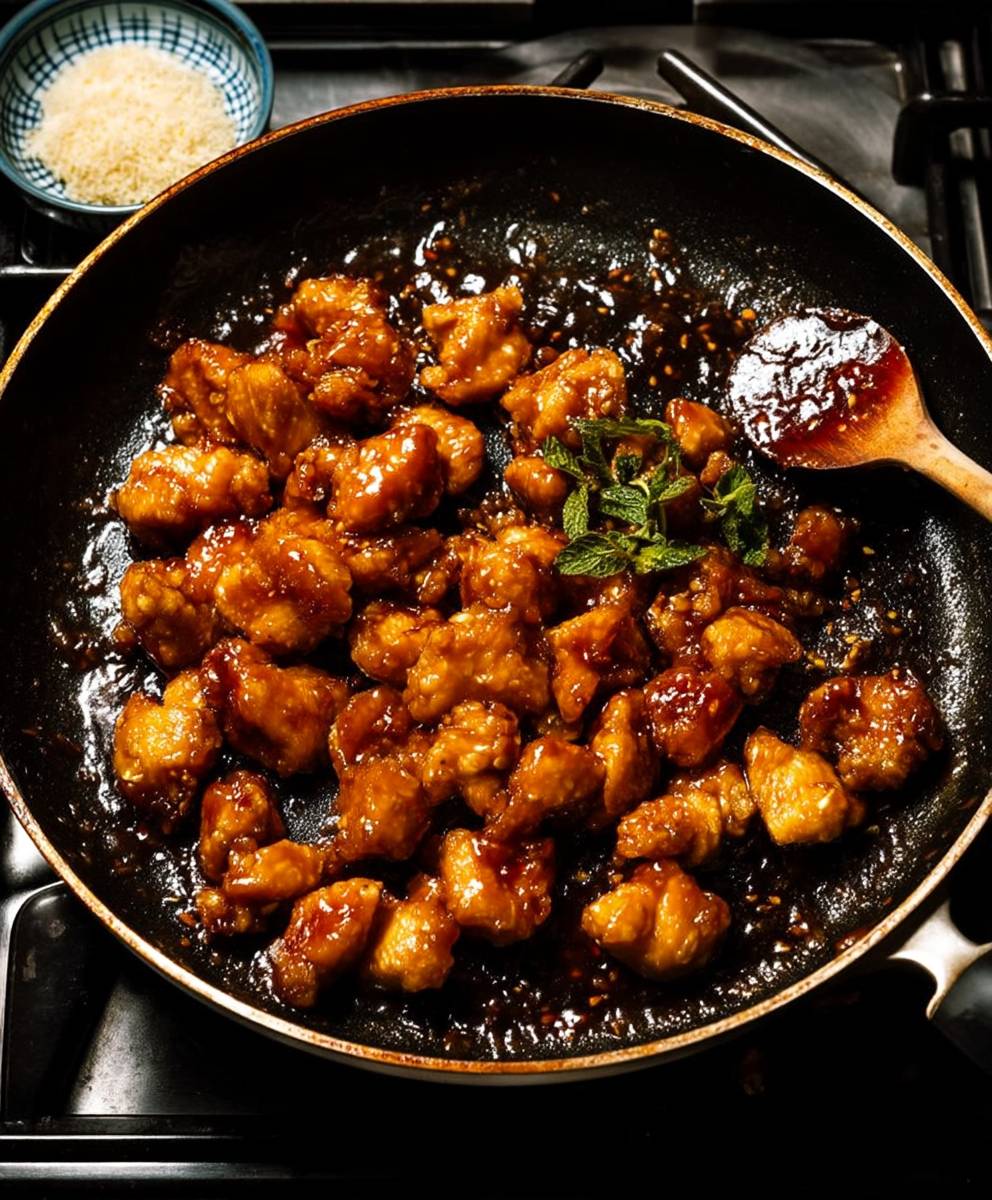 Baked Chinese Orange Chicken