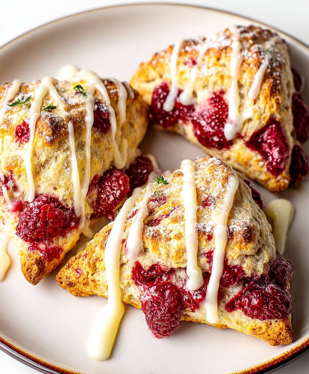 Raspberry Scones