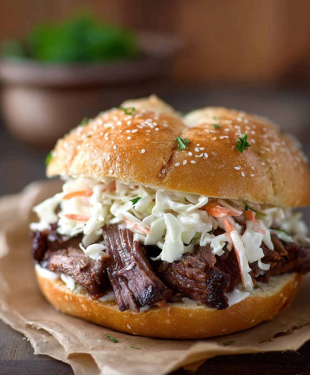 Slow Cooker Beef Sandwiches
