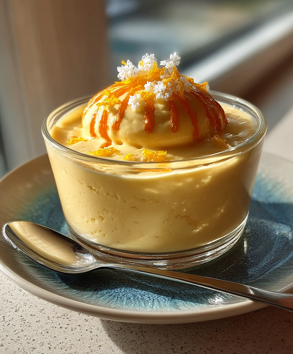 Orange pastry cream