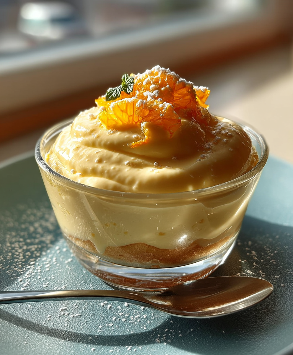 Orange pastry cream