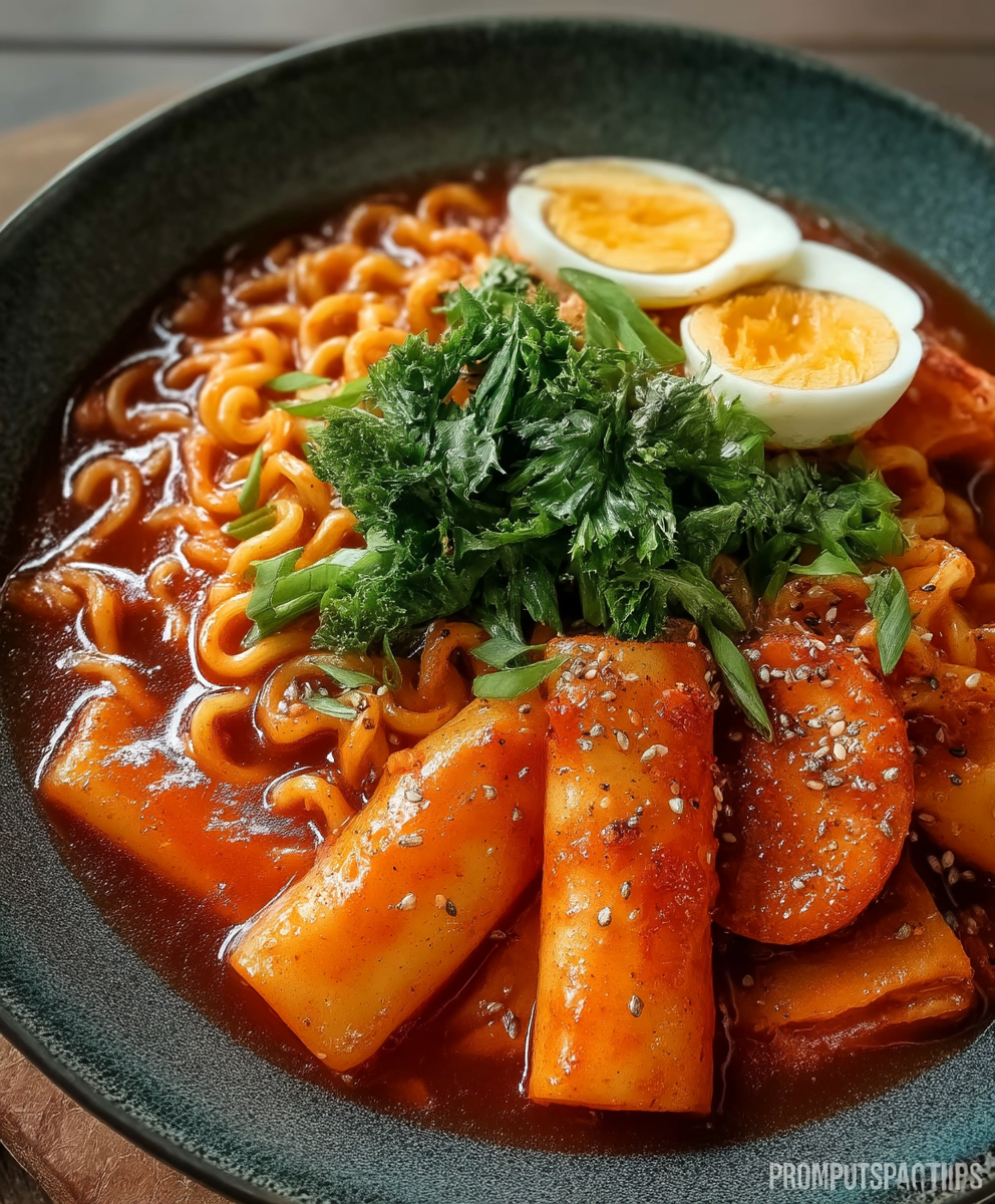 Easy Korean Rabokki