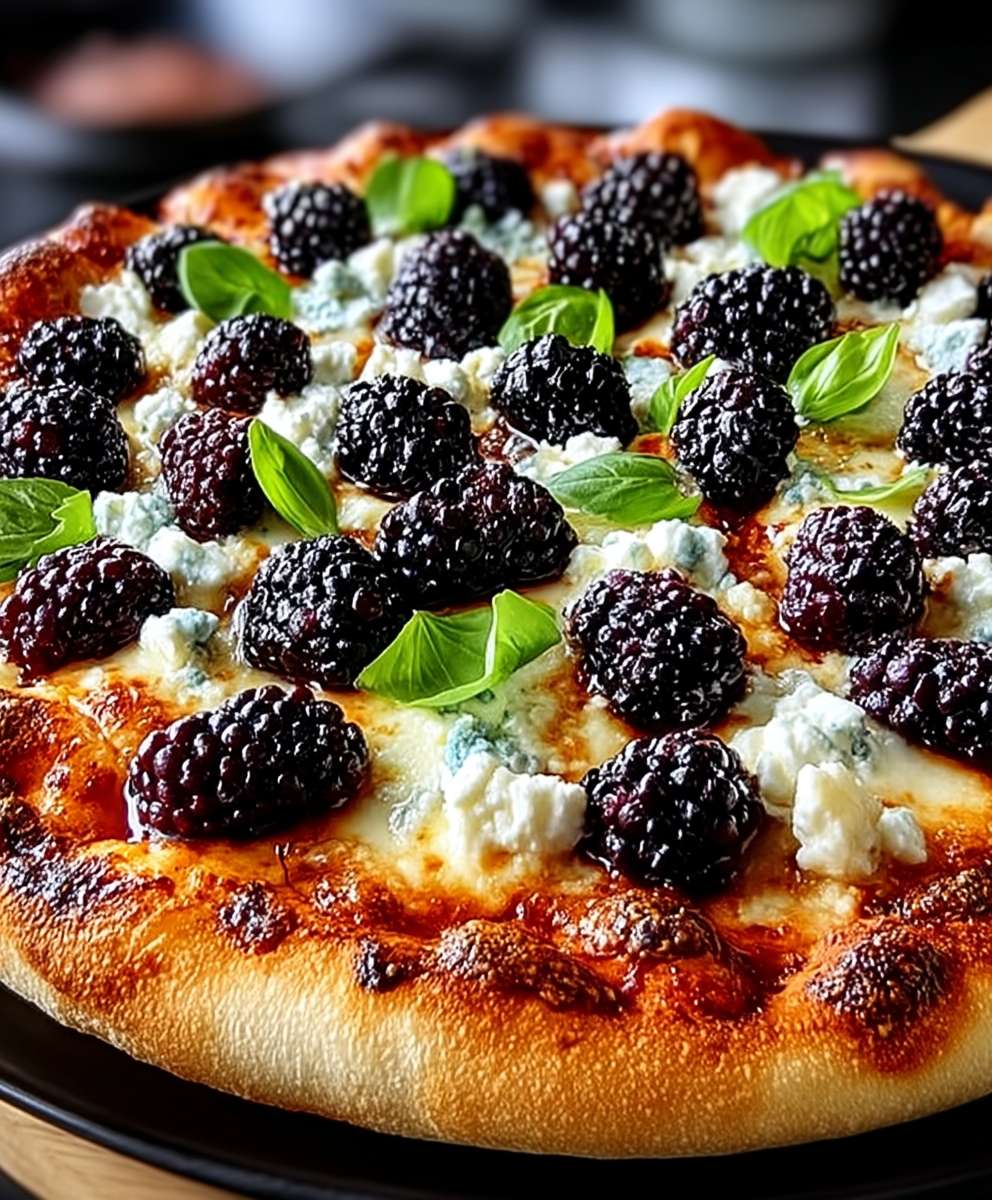 Blackberry Ricotta Pizza