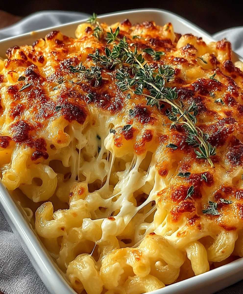 Three Cheese Macaroni
