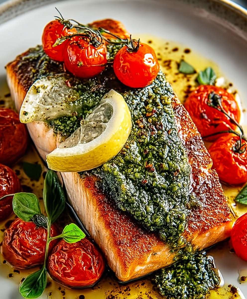 Pesto Salmon