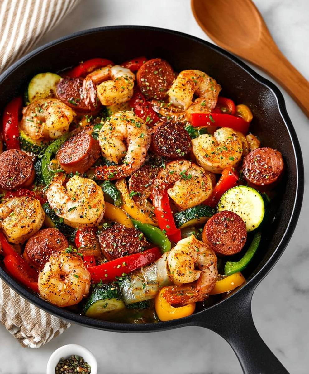 Low Carb Shrimp Sausage