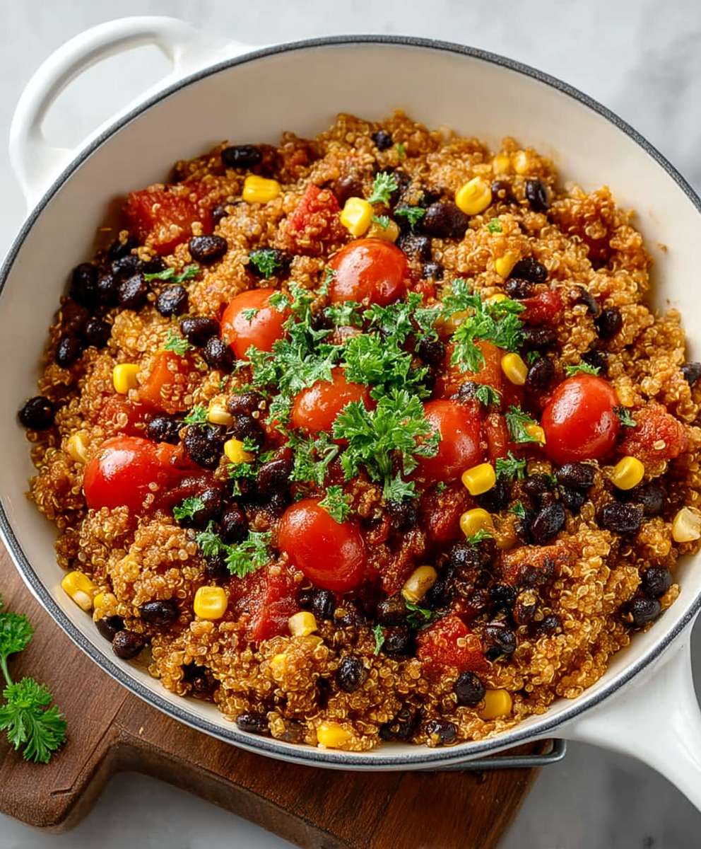 Vegan Quinoa Black Bean