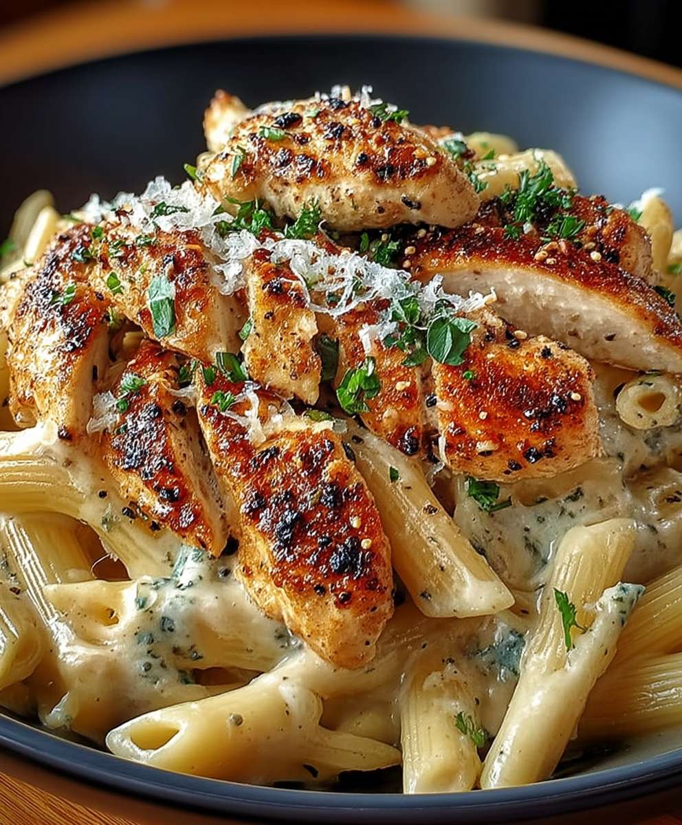 Parmesan Chicken Penne