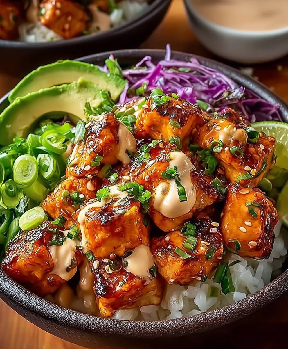 Bang Bang Chicken Bowls