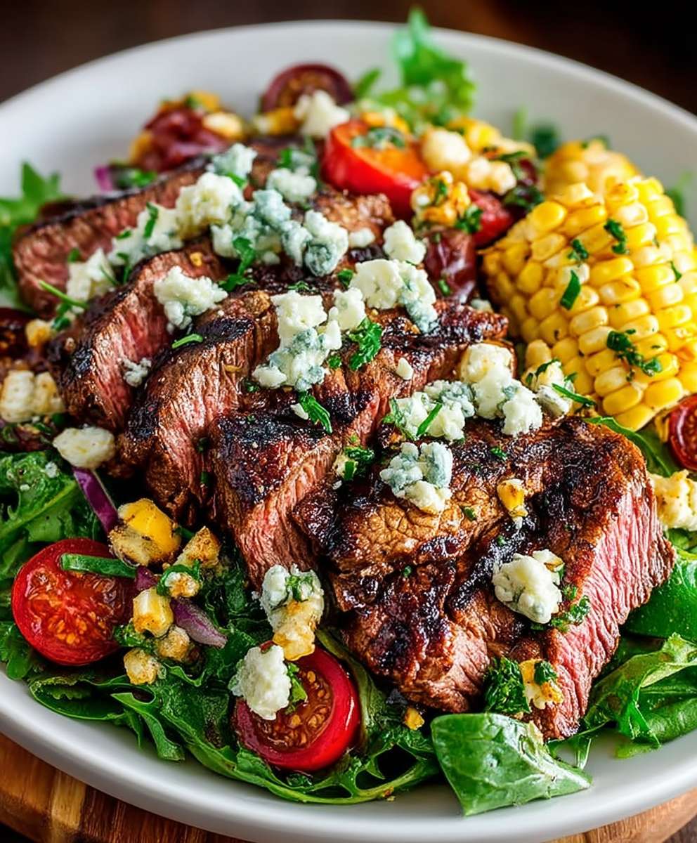 Balsamic Steak Gorgonzola Salad