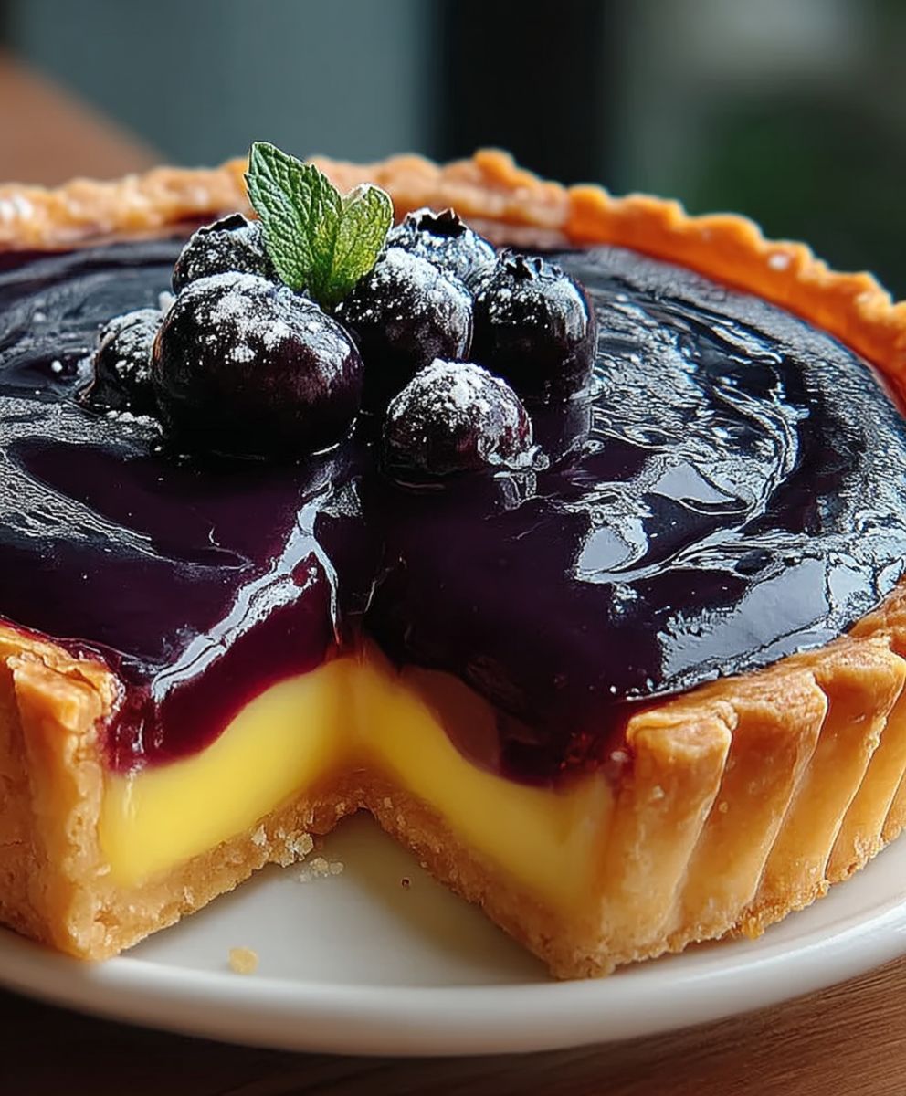 Blueberry Lemon Tart