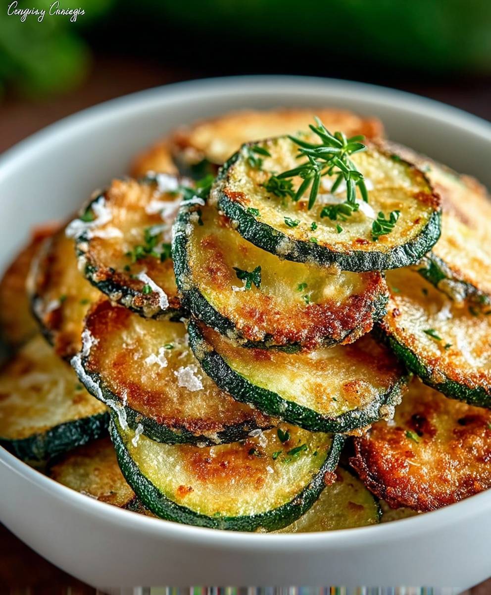 Crispy Zucchini Chips