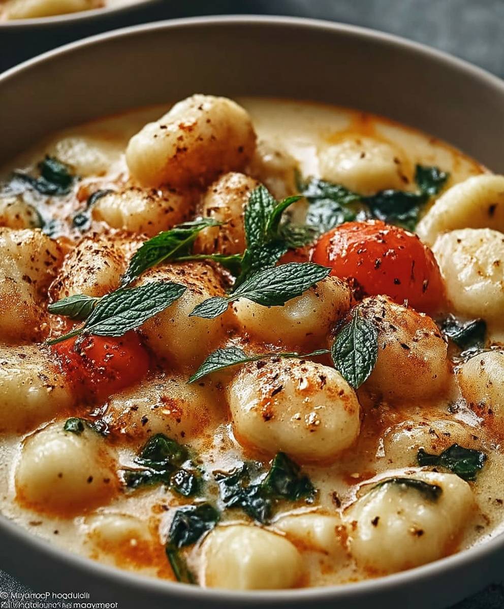Creamy Chicken Gnocchi Soup