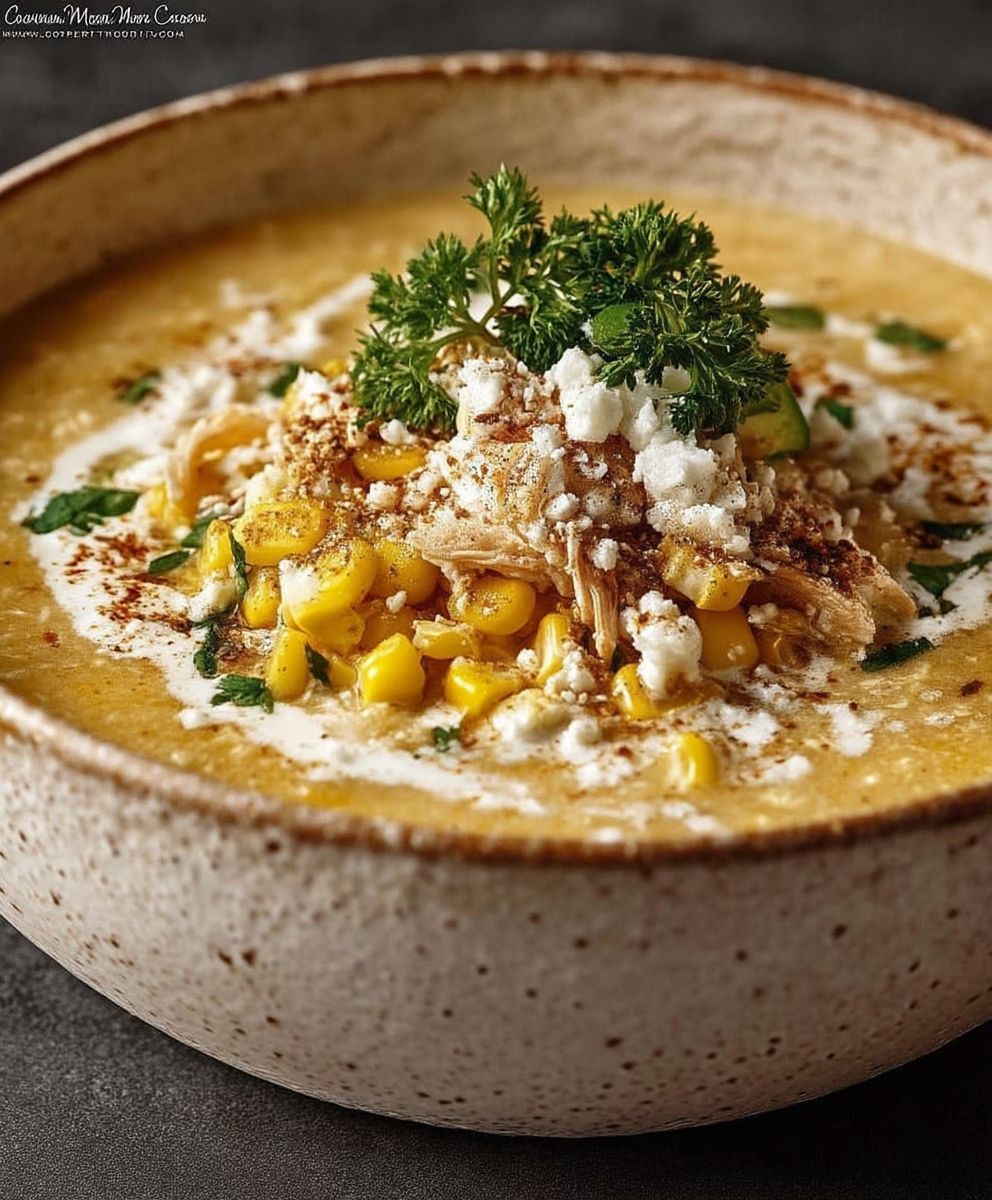 Mexican Street Corn Soup