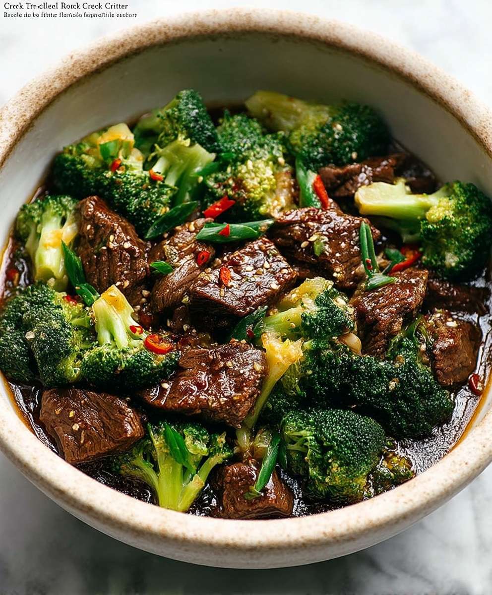 Slow Cooker Beef Broccoli
