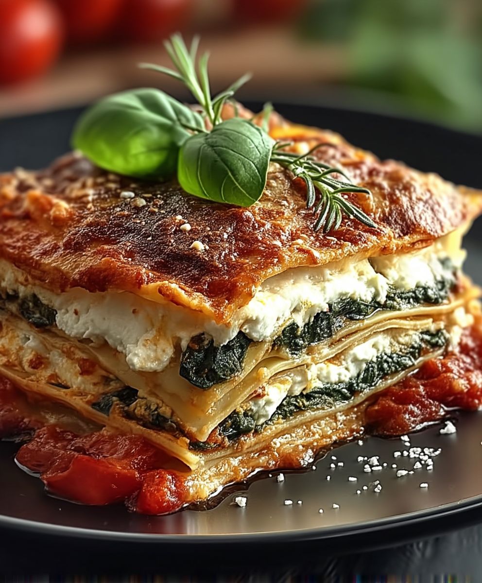 Vegetable Lasagna Spinach Ricotta