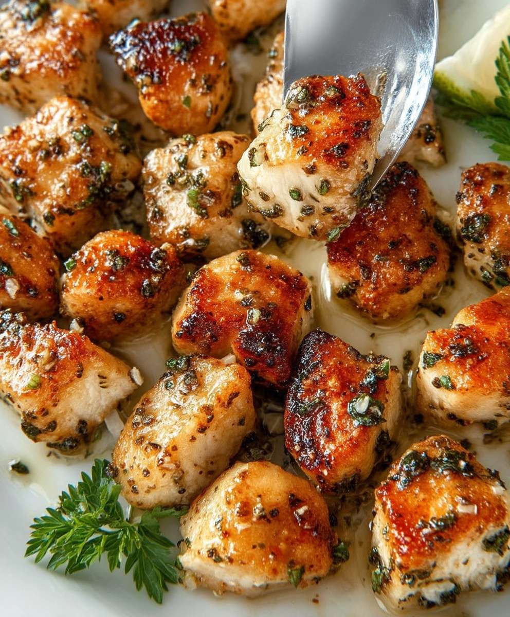 Garlic Butter Chicken Bites