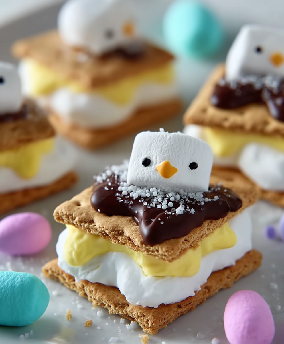 Gooey Peep Smores
