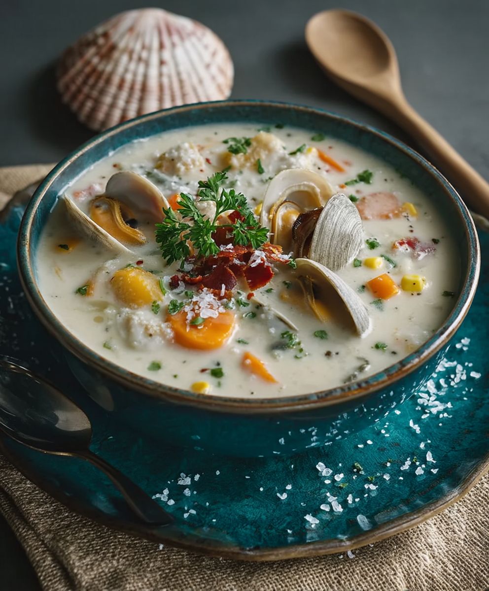 Clam Chowder Authentic American