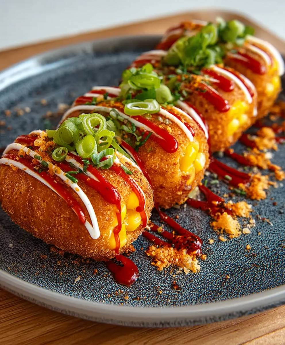 Cheese Korean Corn Dogs