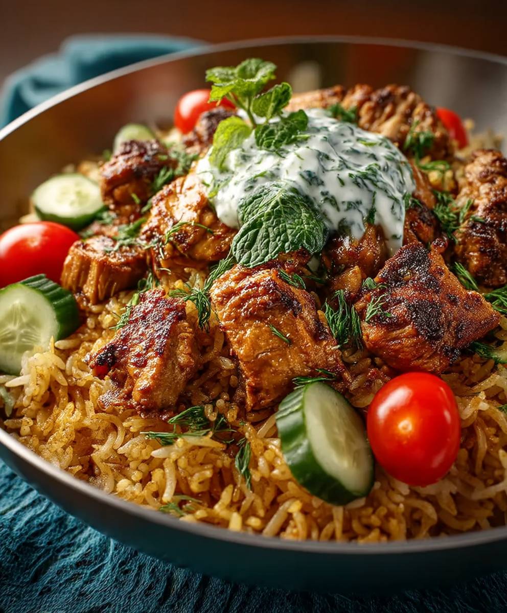 Shawarma Chicken and Rice