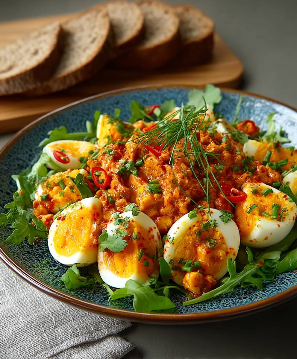 Harissa Egg Salad