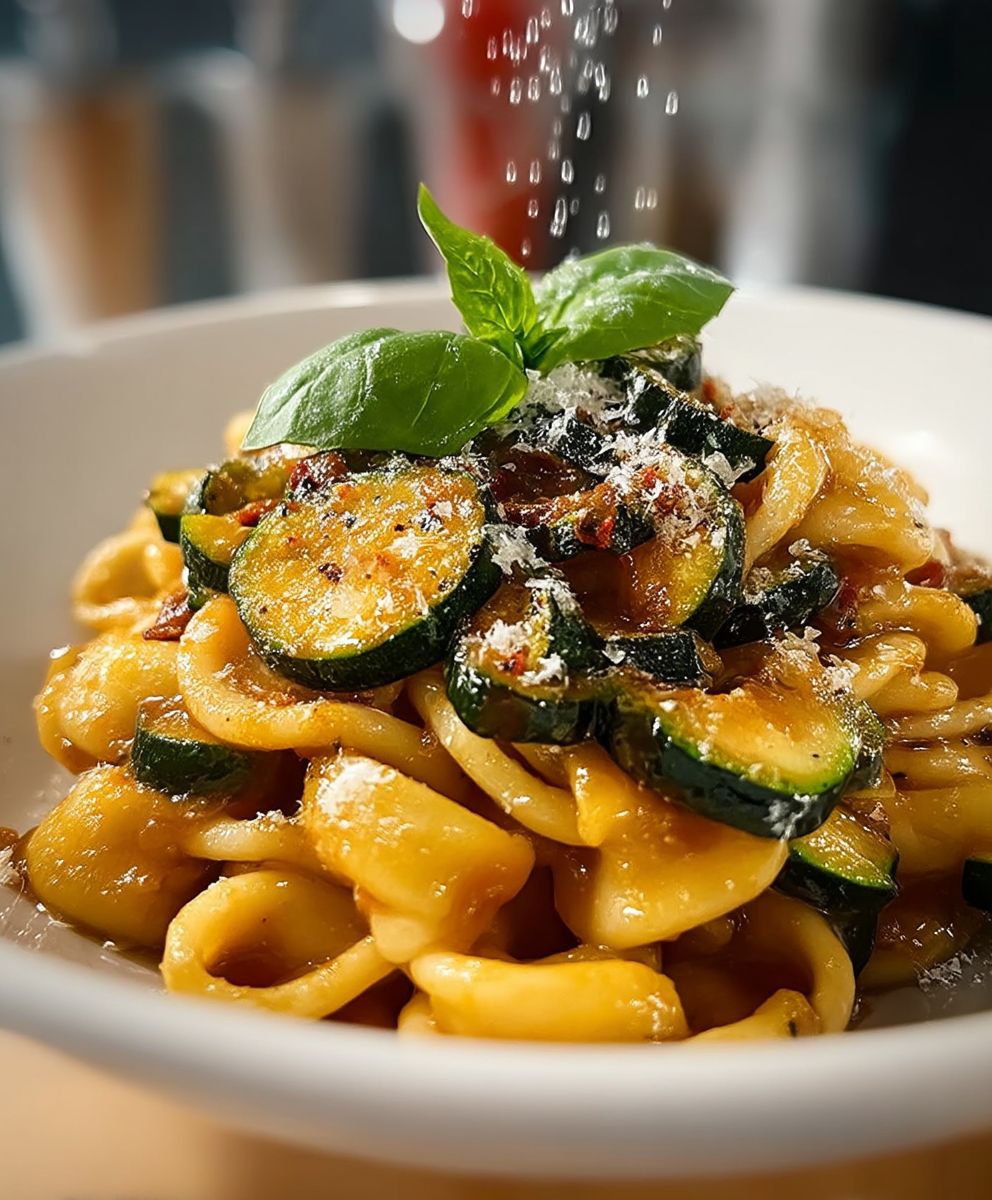 Caramelized Zucchini Pasta