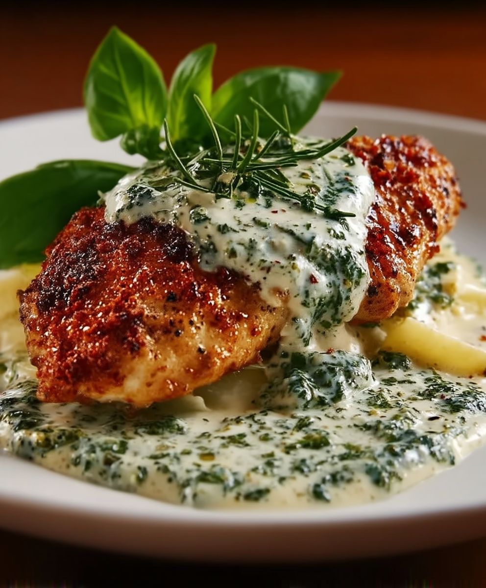 Basil Cream Chicken
