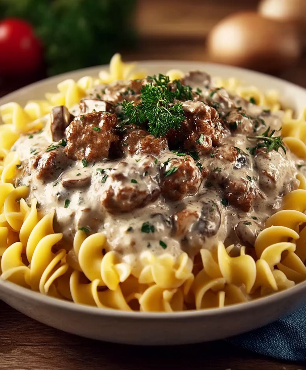 Hamburger Stroganoff