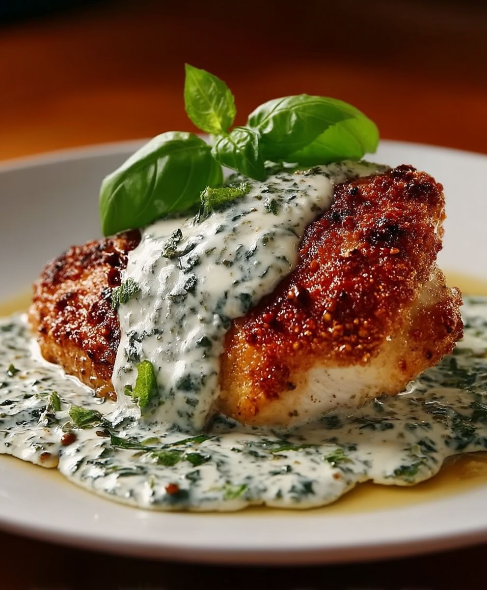 Basil Cream Chicken