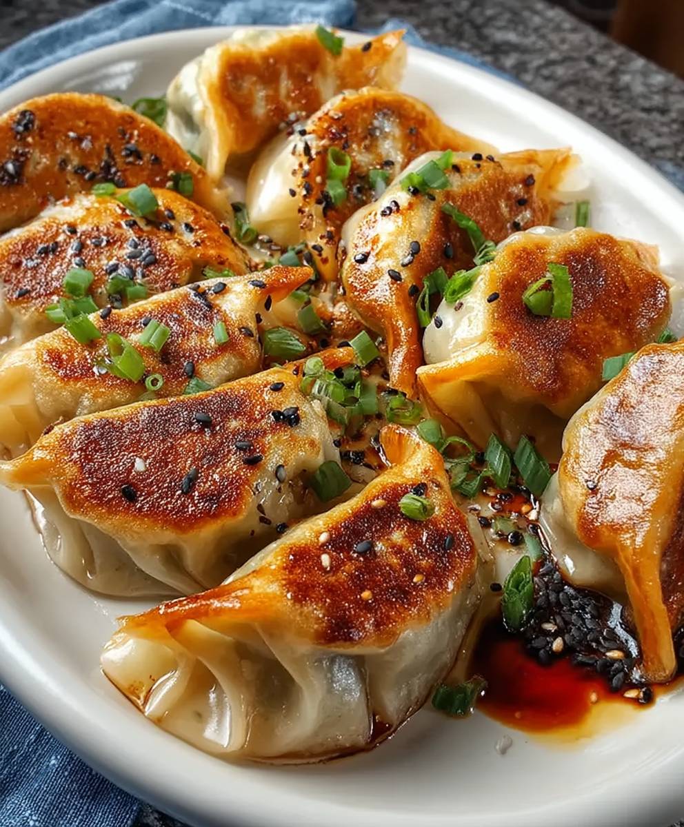 Spicy Chicken Potstickers