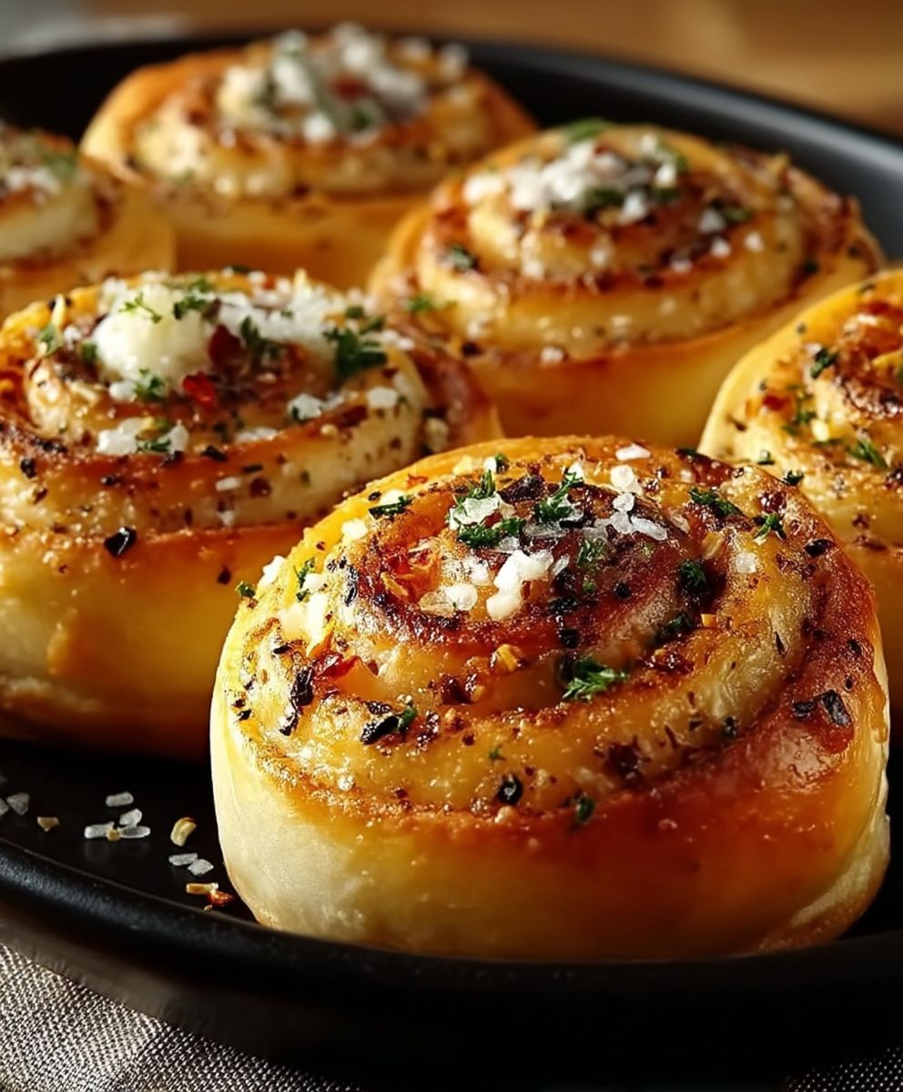 Garlic Swirl Rolls