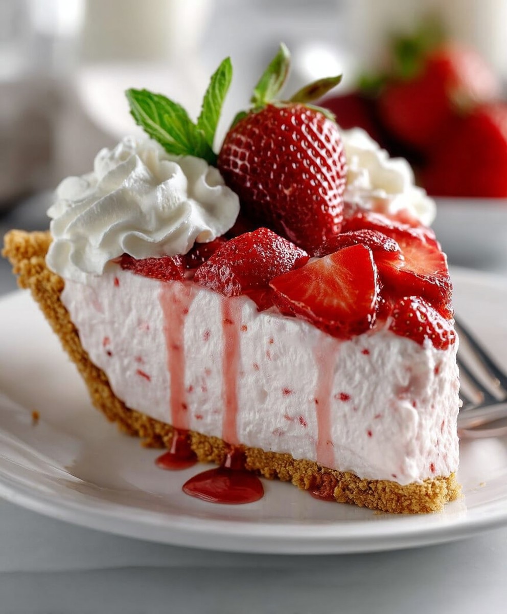 Strawberry Cool Whip Pie
